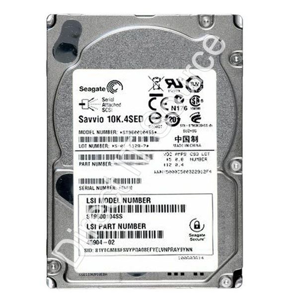 Seagate ST9600104SS - 600GB 10K SAS 6.0Gbps 2.5" 16MB Cache Hard Drive