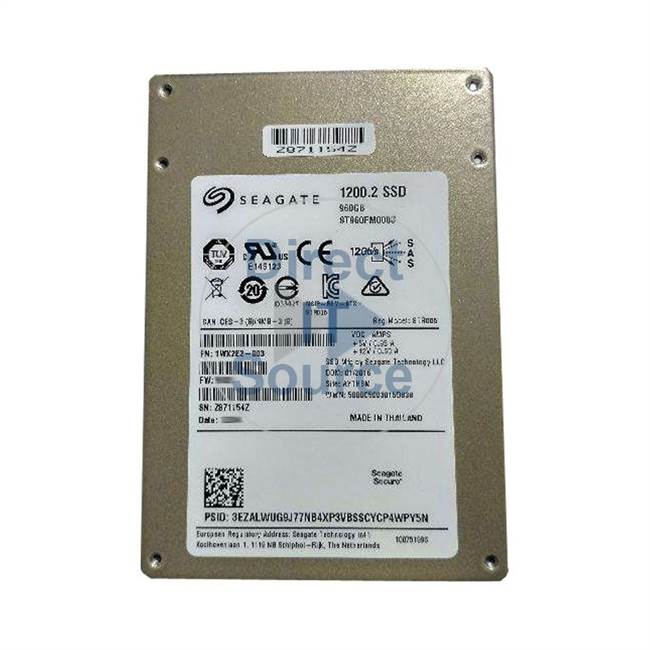 Seagate ST960FM0003 - 960GB SAS 2.5" SSD