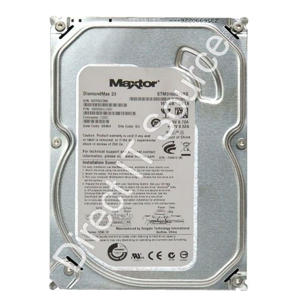 Seagate STM3160318AS - 160GB 7.2K SATA 3.0Gbps 3.5" 8MB Cache Hard Drive