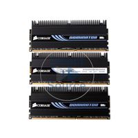 Corsair TR3X6G1600C8D - 6GB 3x2GB DDR3 PC3-12800 Non-ECC Unbuffered 240-Pins Memory