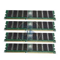 Transcend TS1GCQ2170 - 1GB 4x256MB DDR PC-1600 ECC Registered 184-Pins Memory