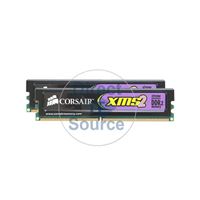 Corsair TWIN2X1024-6400C4 - 1GB 2x512MB DDR2 PC2-6400 Non-ECC Unbuffered Memory