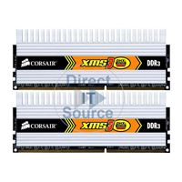 Corsair TWIN3X2048-1600C7DHX - 2GB 2x1GB DDR3 PC3-12800 Non-ECC Unbuffered 240-Pins Memory