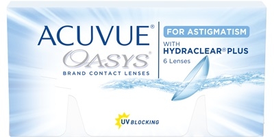 Acuvue Oasys for Astigmatism (6 lenses)