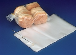 11" x 18" x 4" Wicketed Commercial Grade 1.25 mil thickness Poly Bakery Bags, 8040