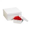 14 x 14" White Deluxe Gift Box Lids