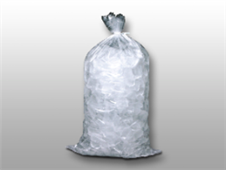 H20MET 11x20 8lb Plain Metalocene Ice Bags