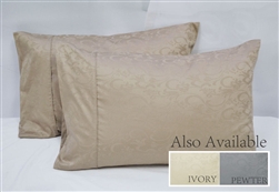 Imperial Jacquard 900+ Cotton Standard Pillowcases