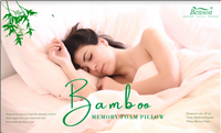 Bamboo Memory Foam Pillow