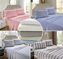 Egyptian Cotton Flannelette Sheet Set