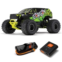 Arrma Gorgon 2WD Monster Truck RTR Combo, yellow