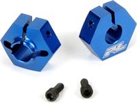 Pro-Line B4.1 Rear 12mm Clamping Hex Adapters, Blue Aluminum (2)