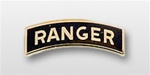 US Army Tab: Ranger - Dress Miniature Gold