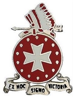 US Army Unit Crest: 14th Infantry Regiment - Motto: EX HOC SIGNO VICTORIA
