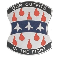 US Army Unit Crest: 120th Infantry Regiment (ARNG NC) - Motto: VIRTUS INCENDIT VIRES