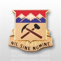 US Army Unit Crest: National Guard - Colorado - Motto: NIL SINE NUMINE