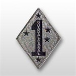 ACU Unit Patch with Hook Closure:  1ST MARINE DIVISION