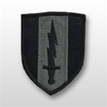 ACU Unit Patch with Hook Closure:  1ST SIGNAL BRIGADE