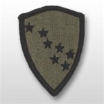 ACU Unit Patch with Hook Closure:  National Guard - Alaska State Head Quarters