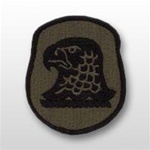 ACU Unit Patch with Hook Closure:  National Guard - Iowa State Headquarters