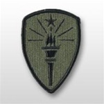 ACU Unit Patch with Hook Closure:  National Guard - Indiana State Headquarters