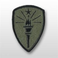 ACU Unit Patch with Hook Closure:  National Guard - Indiana State Headquarters