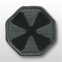 ACU Unit Patch with Hook Closure:  8TH ARMY