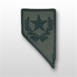 ACU Unit Patch with Hook Closure:  National Guard - Nevada State Head Quarters