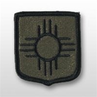 ACU Unit Patch with Hook Closure:  National Guard - New Mexico State Headquarters