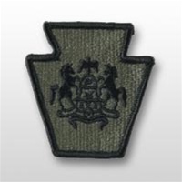 ACU Unit Patch with Hook Closure:  National Guard - Pennsylvania State Headquarters