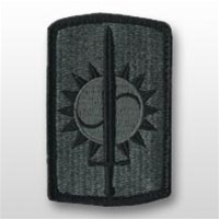 ACU Unit Patch with Hook Closure:  8TH MILITARY POLICE BRIGADE
