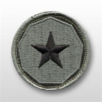 ACU Unit Patch with Hook Closure:  9TH SUPPORT COMMAND