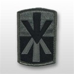 ACU Unit Patch with Hook Closure:  11TH AIR DEFENSE ARTILLERY BRIGADE