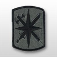 ACU Unit Patch with Hook Closure:  14th Military Police Brigade