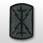 ACU Unit Patch with Hook Closure:  17TH FIELD ARTILLERY BRIGADE