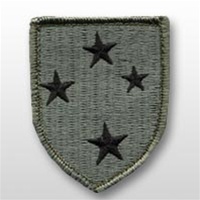 ACU Unit Patch with Hook Closure:  23RD INFANTRY DIVISON AMERICA
