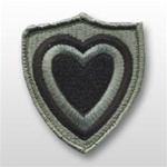 ACU Unit Patch with Hook Closure:  24TH ARMY CORPS