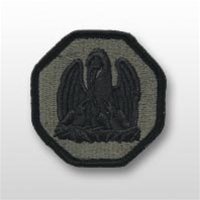 ACU Unit Patch with Hook Closure:  National Guard - Louisana State Head Quarters