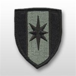 ACU Unit Patch with Hook Closure:  44TH MEDICAL BRIGADE