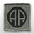 ACU Unit Patch with Hook Closure:  82ND AIRBORNE