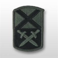 ACU Unit Patch with Hook Closure:  167TH SUPPORT COMMAND