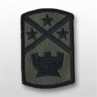 ACU Unit Patch with Hook Closure:  194TH ENGINEER BRIGADE