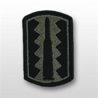 ACU Unit Patch with Hook Closure:  197TH INFANTRY BRIGADE
