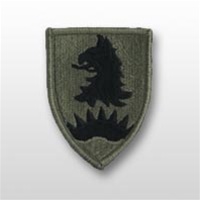 ACU Unit Patch with Hook Closure:  221ST MILITARY POLICE BRIGADE