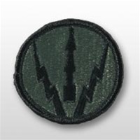 ACU Unit Patch with Hook Closure:  Air Defense Command School