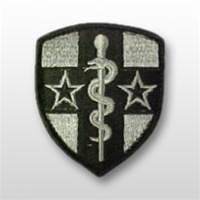 ACU Unit Patch with Hook Closure:  USAR Medical Command