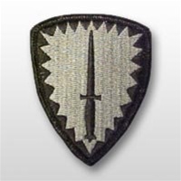 ACU Unit Patch with Hook Closure:  Special Operations Command Europe
