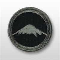 ACU Unit Patch with Hook Closure:  Japan/US Army