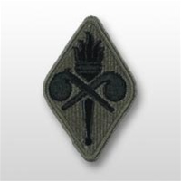 ACU Unit Patch with Hook Closure:  Chemical Training School