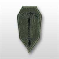 ACU Unit Patch with Hook Closure:  Infantry School
